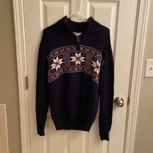 Large navy Quarter-Zip